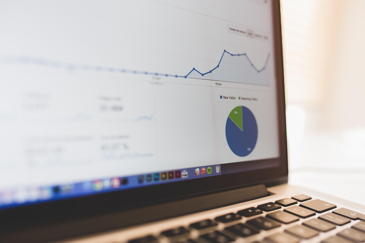 Financial Insights with business charts and data visualization